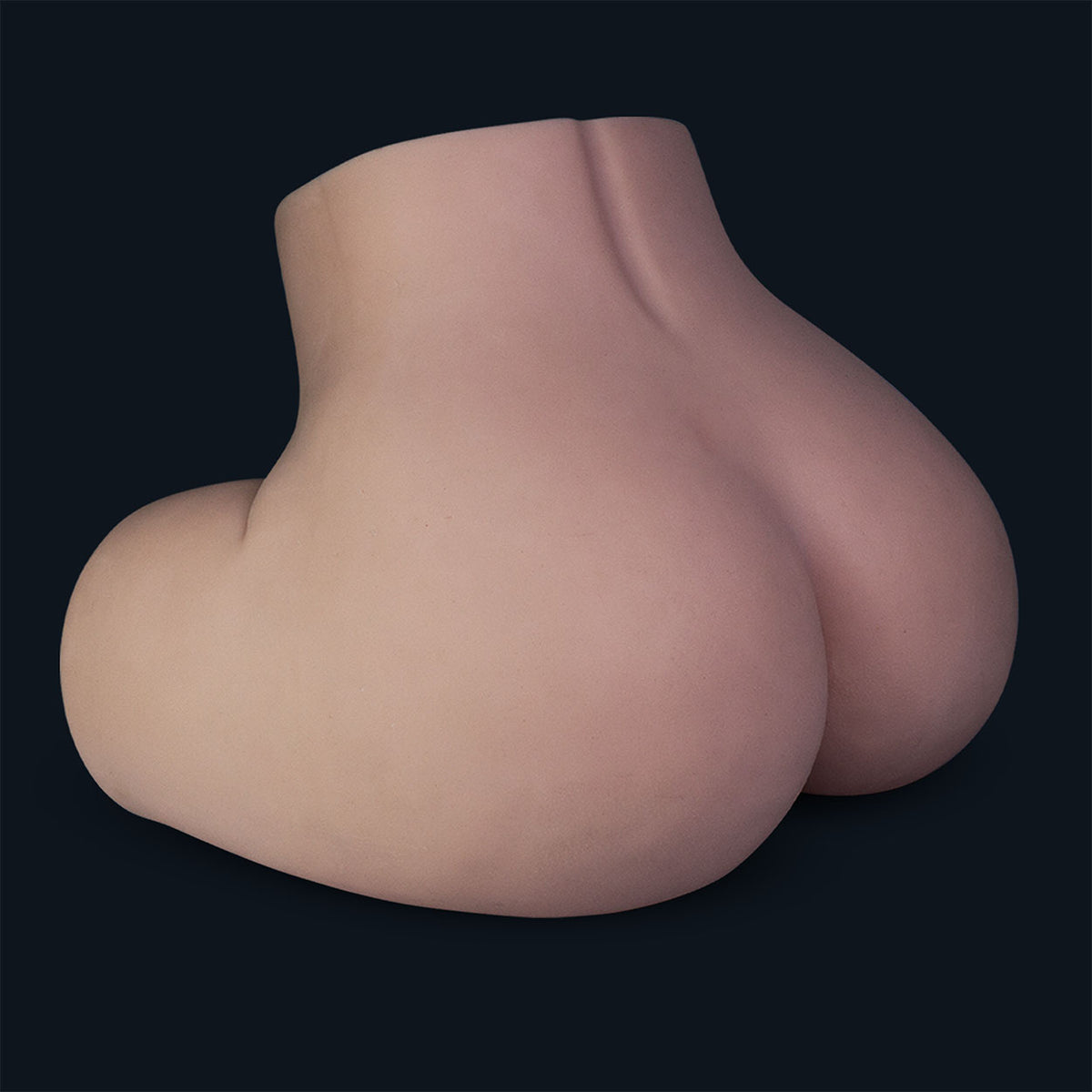 Kunstvagina und Po von Loes, Seitenansicht des Pos