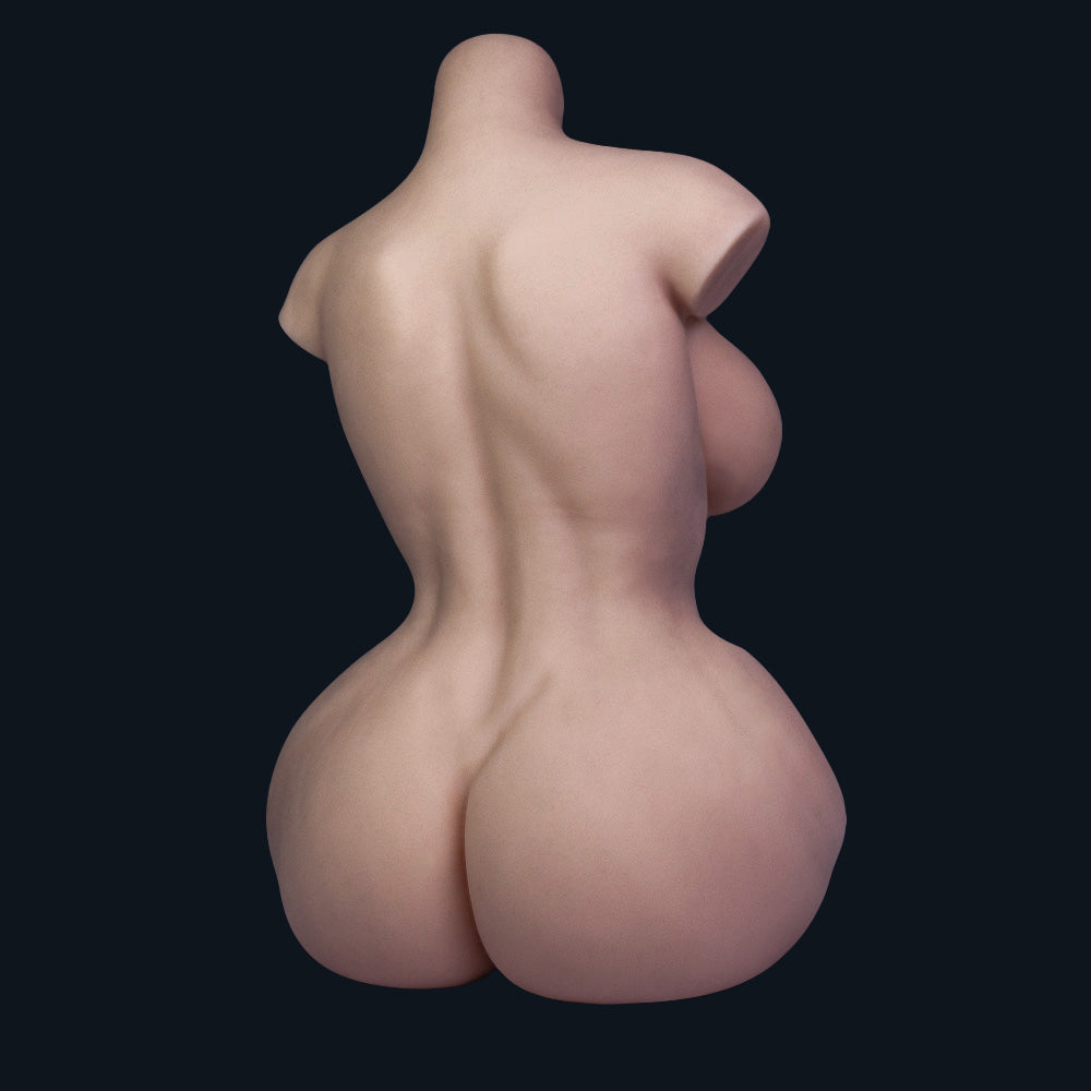 Sexpuppe Torso Esmee, Rückansicht mit Po