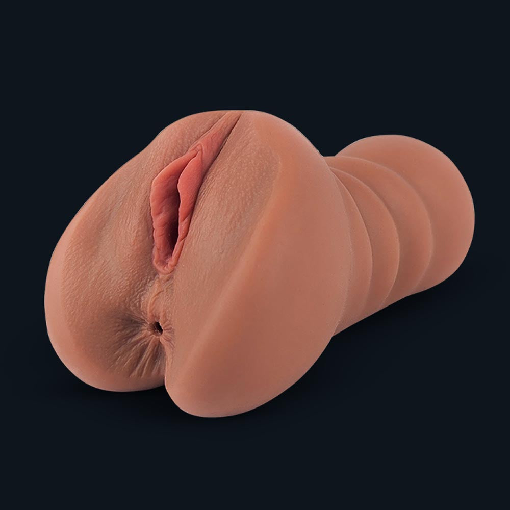 Emma Pocket Pussy 2 in 1 mit Vagina- und Anus-Öffnung, Vorderansicht