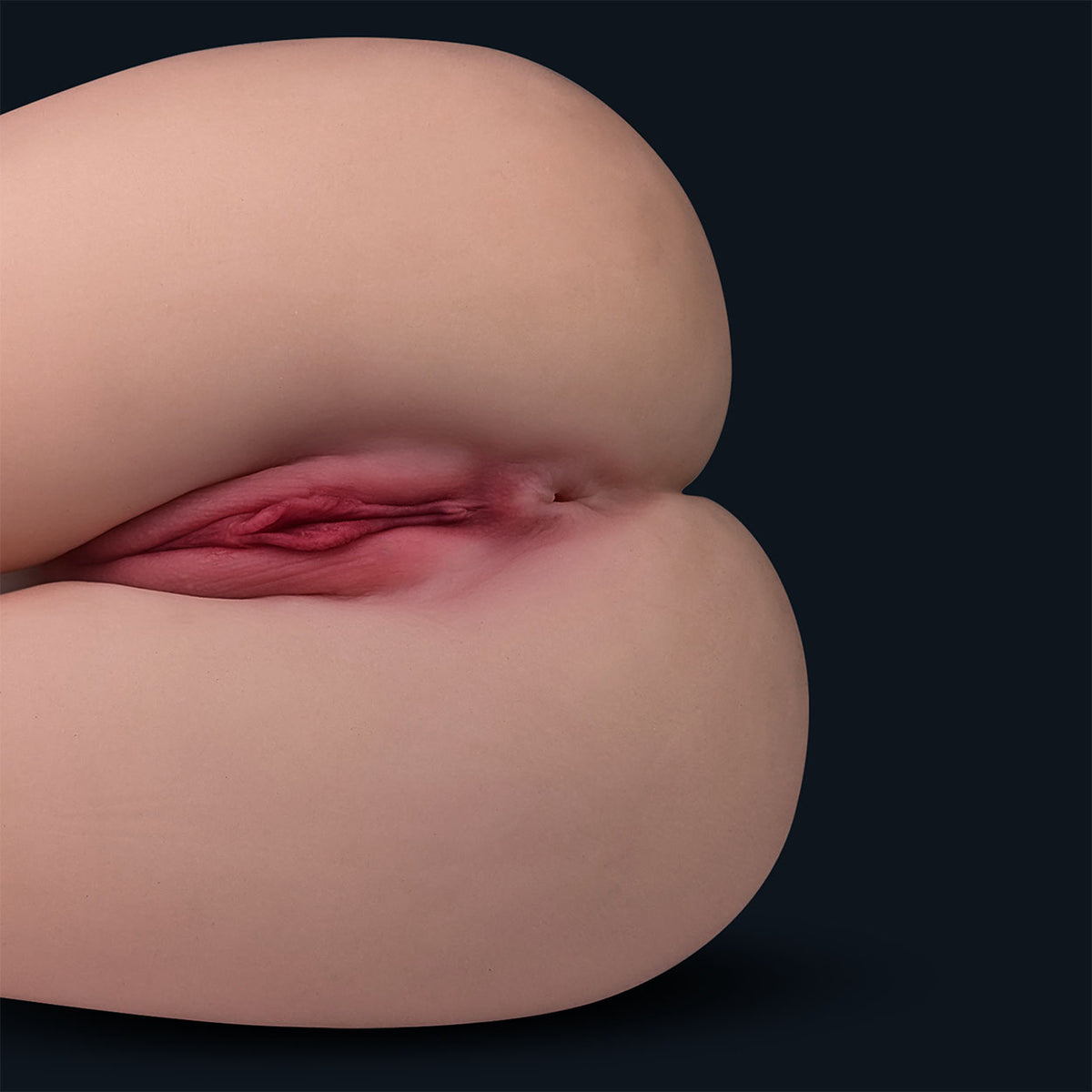 Nahaufnahme von Vagina und Anus der Po Jessica