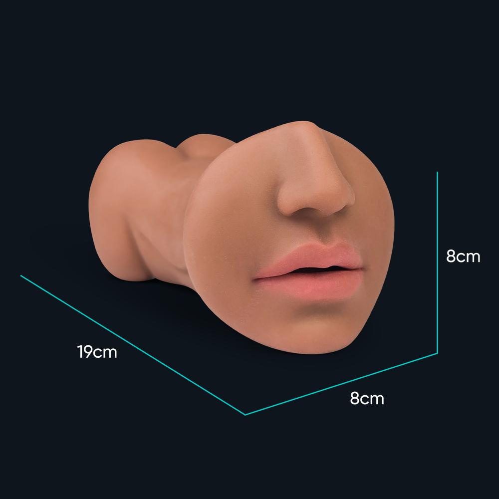 Maße der Pocket Pussy Suzan: 19 cm lang, 8 cm breit, 8 cm hoch